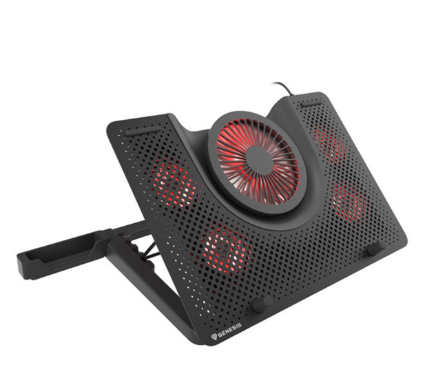 Genesis Podstawka chłodząca pod laptopa OXID 550 15.6-17.3" RGB NHG-1411 - 1077231 - zdjęcie 4